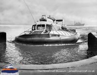 SRN6 with the military -   (submitted by The <a href='http://www.hovercraft-museum.org/' target='_blank'>Hovercraft Museum Trust</a>).
